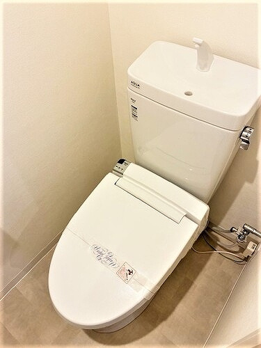 牛田ハイムのトイレ|洗浄機能付き便座　※2025年8月撮影