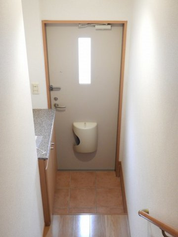 イリスＢの玄関|ゆったりとした玄関です