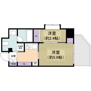aLATO丸の内(旧レジディア丸の内)の間取り