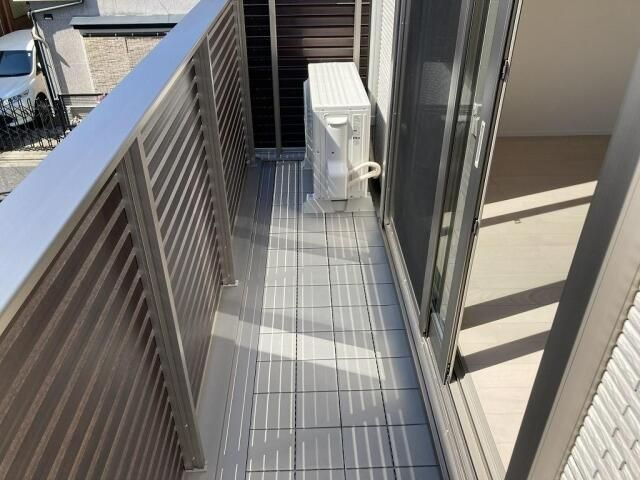 メゾン　シャルムのバルコニー