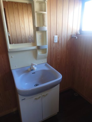 川口住宅の洗面所