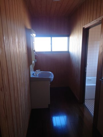 川口住宅の洗面所