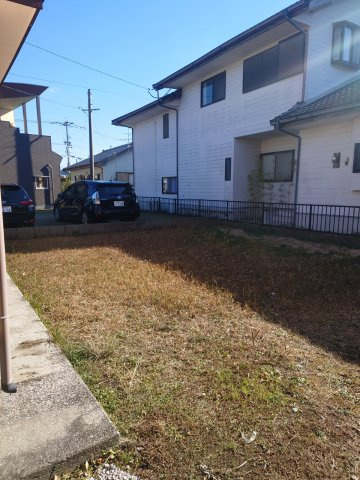 川口住宅の庭