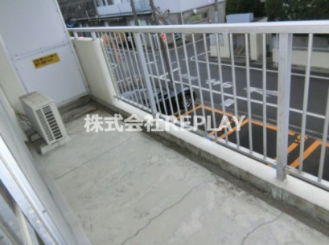 リシェル氷川台のバルコニー