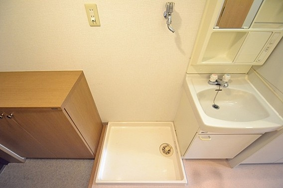 ハイツグレースの洗面所