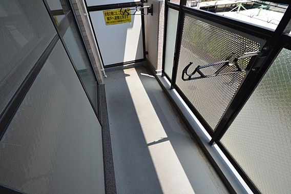 ハイツグレースのバルコニー