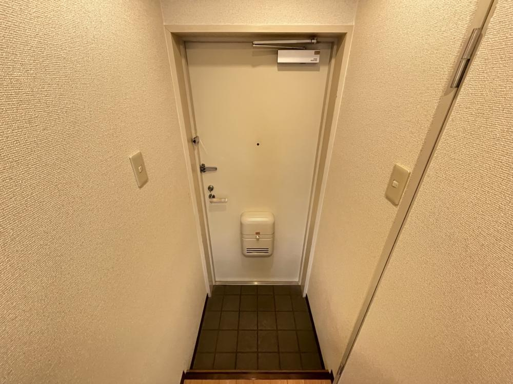 リーガーデンの玄関