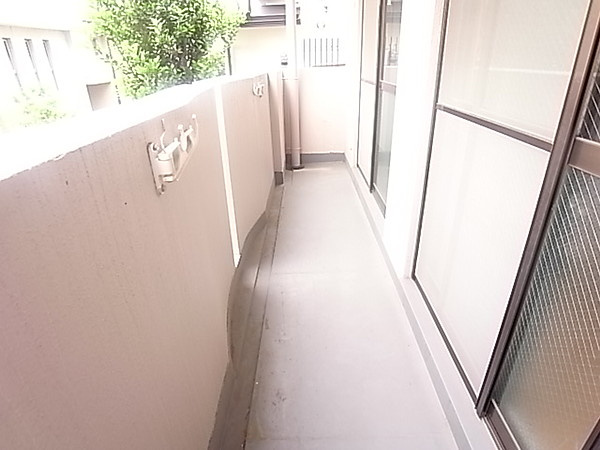 クロワートル六甲のバルコニー