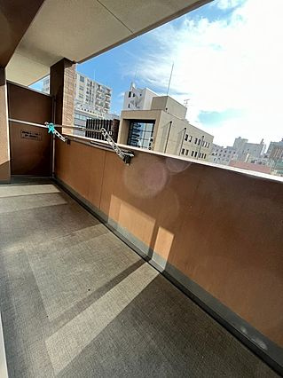 ローレルコート神戸元町のバルコニー