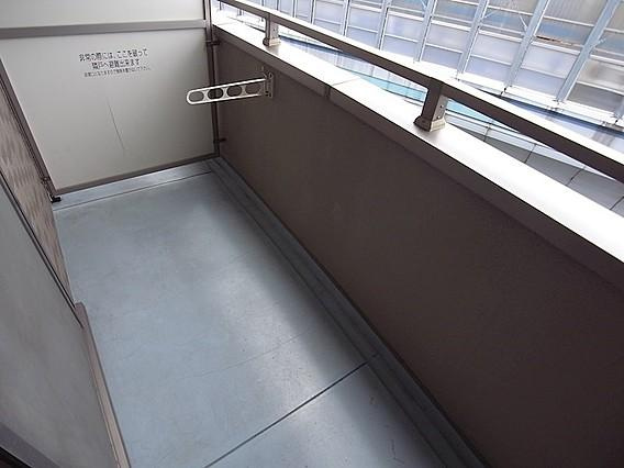 ルミエール深江のバルコニー