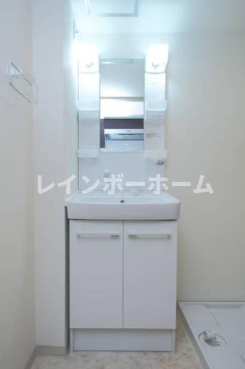 レオ四拾六番館の洗面所