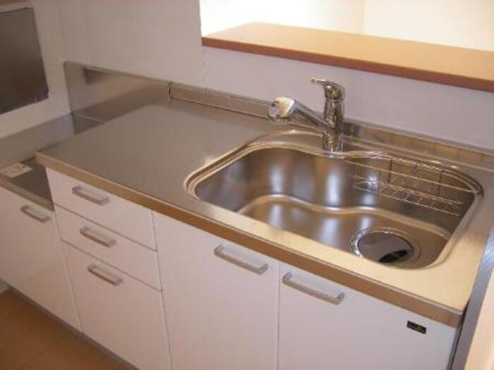 グランメールのキッチン|使い勝手の良いカウンターキッチン♪