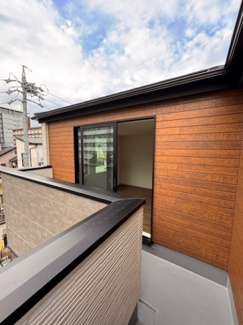 【バルコニー】 | LIGARE名古屋市北区柳原1期全4棟【仲介手数料無料　清水小　八王子中】 | 新築戸建の事はマックバリュで住まい相談へお任せください。