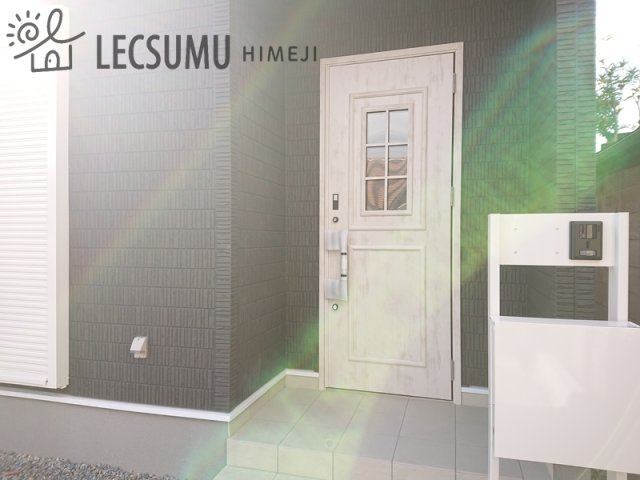 赤穂市加里屋3期／全1棟の玄関|同社施工例