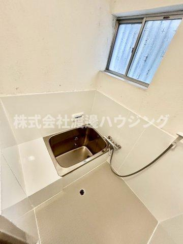 東山町一戸建の浴室