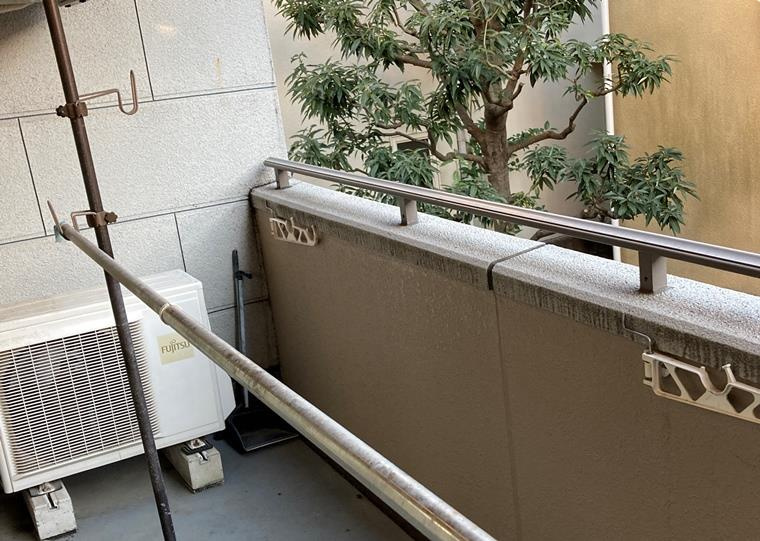 世田谷桜丘グレイスコートのバルコニー