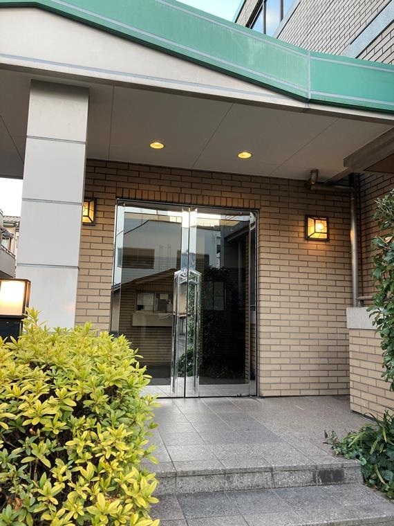 世田谷桜丘グレイスコートのエントランス