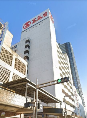 岐阜タカシマヤ 徒歩5分。 390m