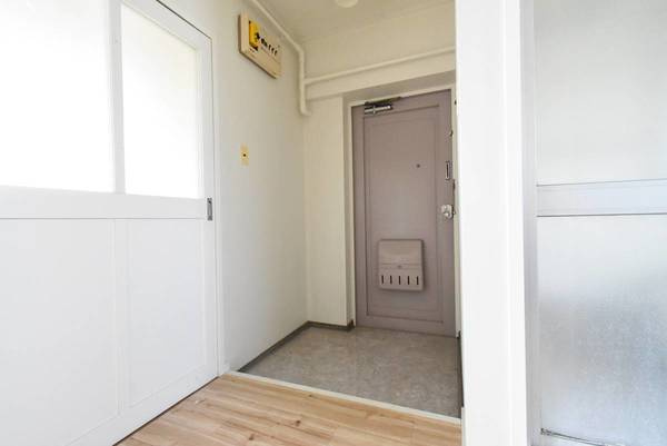 ビレッジハウス足利福居2号棟の玄関|ビレッジハウスの同一物件・同一タイプの間取りの写真です