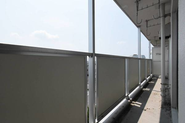 ビレッジハウス足利福居2号棟のバルコニー|ビレッジハウスの同一物件・同一タイプの間取りの写真です