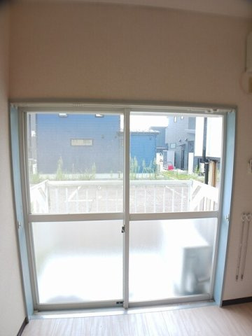 バーン荒町Ｂ棟のバルコニー