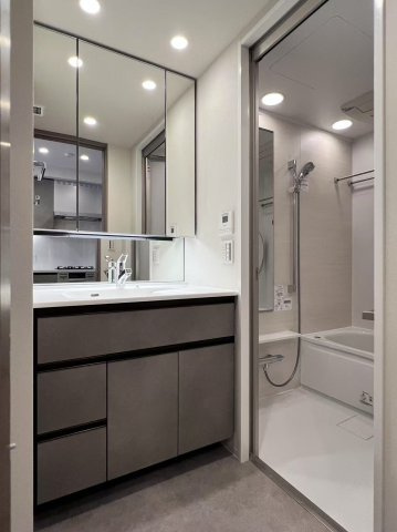 パークホームズ浅草六丁目の洗面所