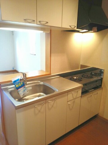 シャン・ド・フルールのキッチン