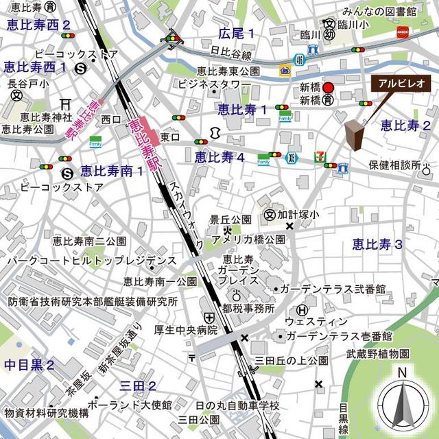 アルビレオの地図