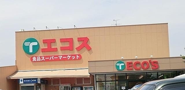 ベルメゾンソレイユＡの周辺|エコス城山店まで1200m