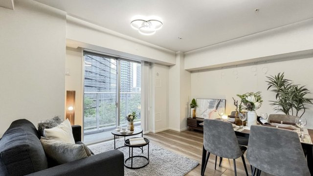 ベイシティ晴海スカイリンクタワーの居間・リビング