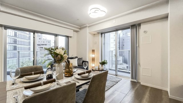 ベイシティ晴海スカイリンクタワーの居間・リビング