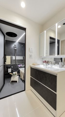 ベイシティ晴海スカイリンクタワーの独立洗面台