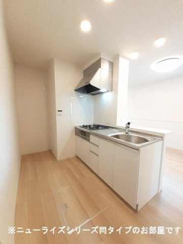 吉敷下東１丁目アパートのキッチン
