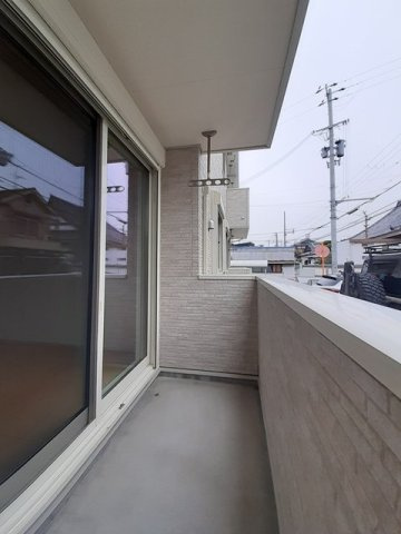 プランドル岸和田Ⅰのバルコニー