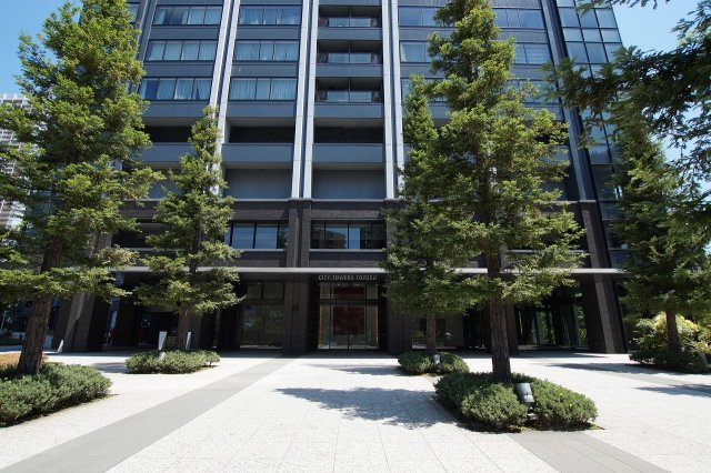 シティタワーズ豊洲ザ・ツインのエントランス