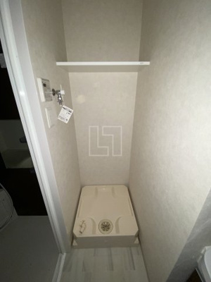 【洗面所】 | エグゼ堺筋本町 | エグゼ堺筋本町　室内洗濯機置き場