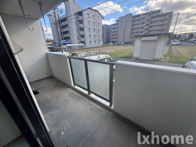 風の街のバルコニー|バルコニー付きです