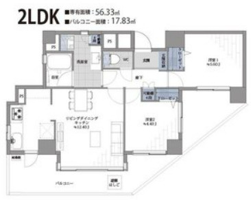 【間取り】 | ルミネ三鷹