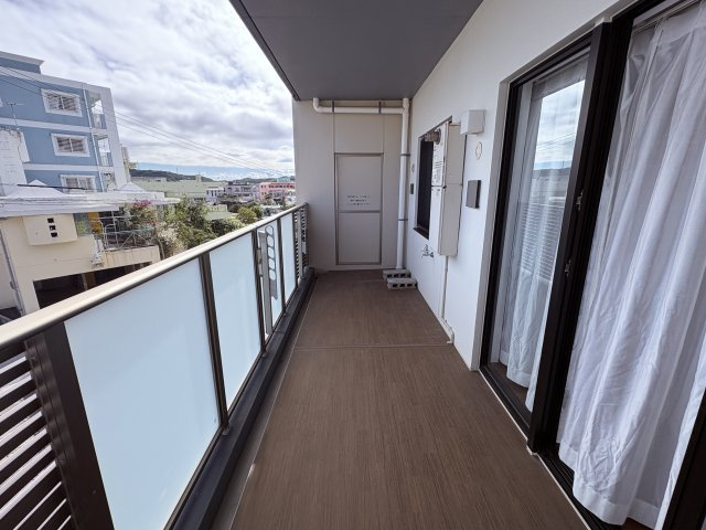 グランデ・プレミアムビスタ野嵩EASTのバルコニー