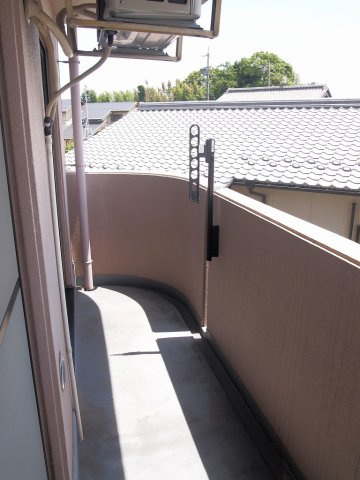 ルミエール扶桑のバルコニー