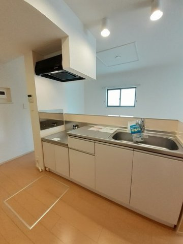 リバーサイド真倉　Ｂのキッチン|きれいなキッチンです