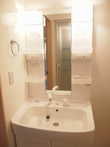 ソレイユの洗面所