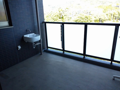 【バルコニー】 | サンパーク企救丘グラッセ（B-13）