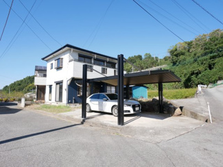 【外観】 | 甲府市下向山町 平成5年築 内外装一新 南東角地 車2台 | 甲府市下向山町 平成5年築 内外装一新 南東角地 車2台