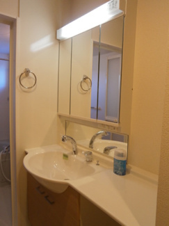 【洗面所】 | クローバーコート　Ａ