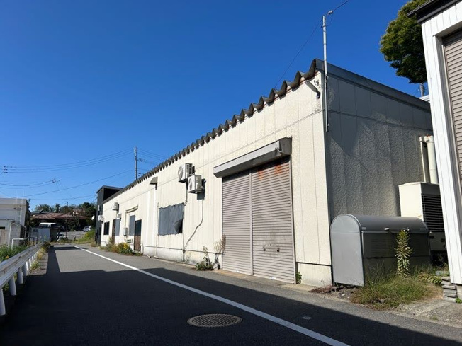【外観】 | 松浜東町二丁目　貸作業所（元食品加工工場）