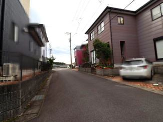【前面道路含む現地写真】 | 岡崎市真伝町字寒風戸建