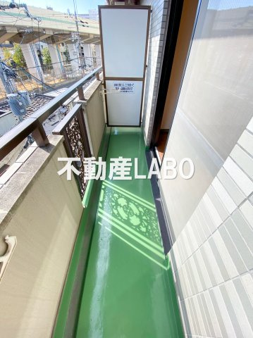 アベノ池田マンションのバルコニー