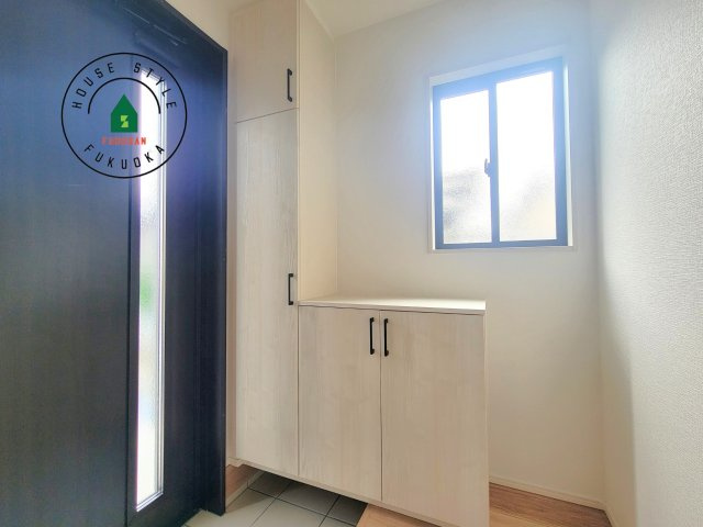 糟屋郡須恵町上須恵第25-2棟（3号棟）の防犯設備|二重ロックでしっかり防犯対策ができます。