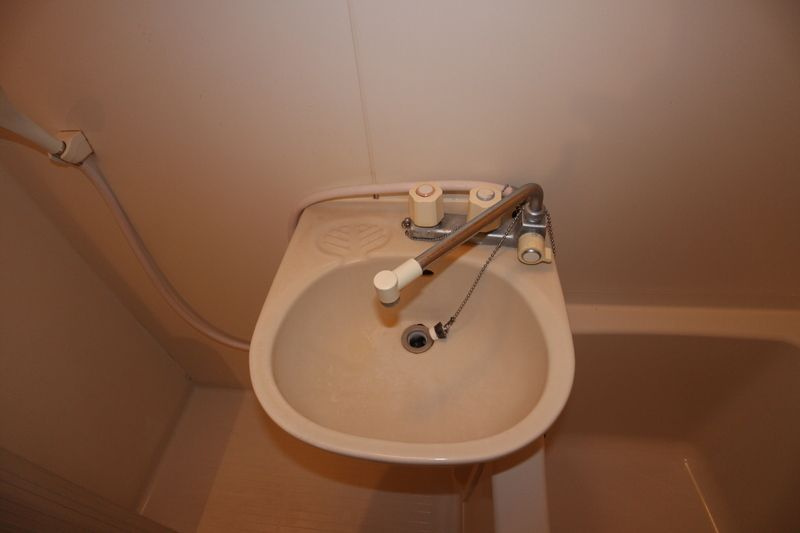 ラ　パトリアの洗面所